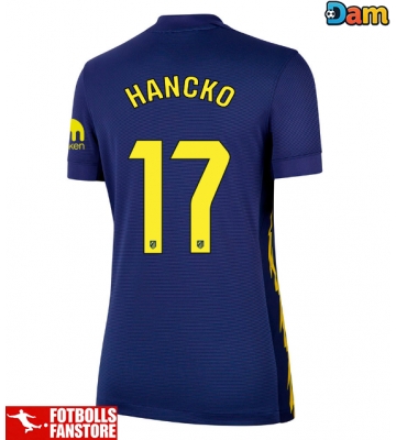 Atletico Madrid David Hancko #17 Bortatröja Dam 2025-26 Kortärmad